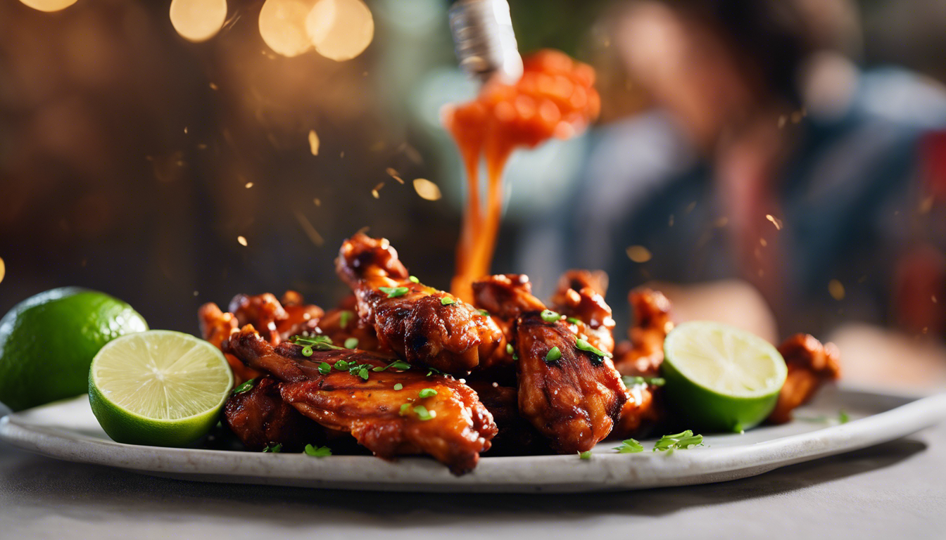 Sriracha Lime Grilled Wings