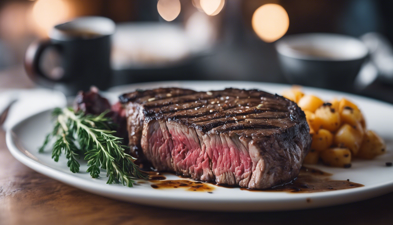 Coffee Rubbed Ribeye Steak