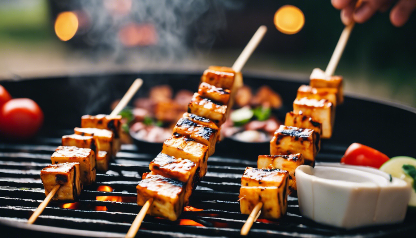 BBQ Tofu Skewers