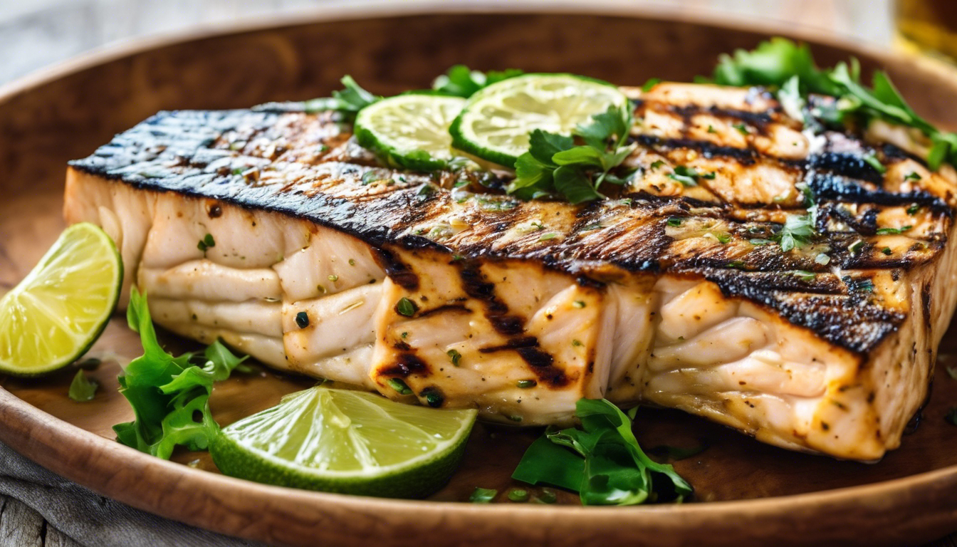 Tequila Lime Grilled Swordfish