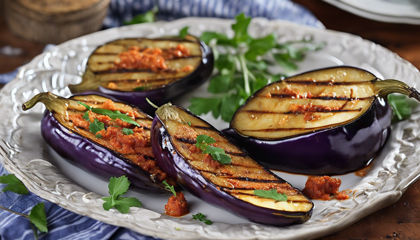 Smoked Paprika Grilled Eggplant
