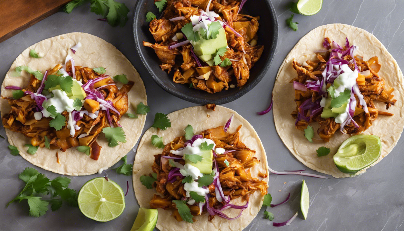 BBQ Pulled Jackfruit Tacos