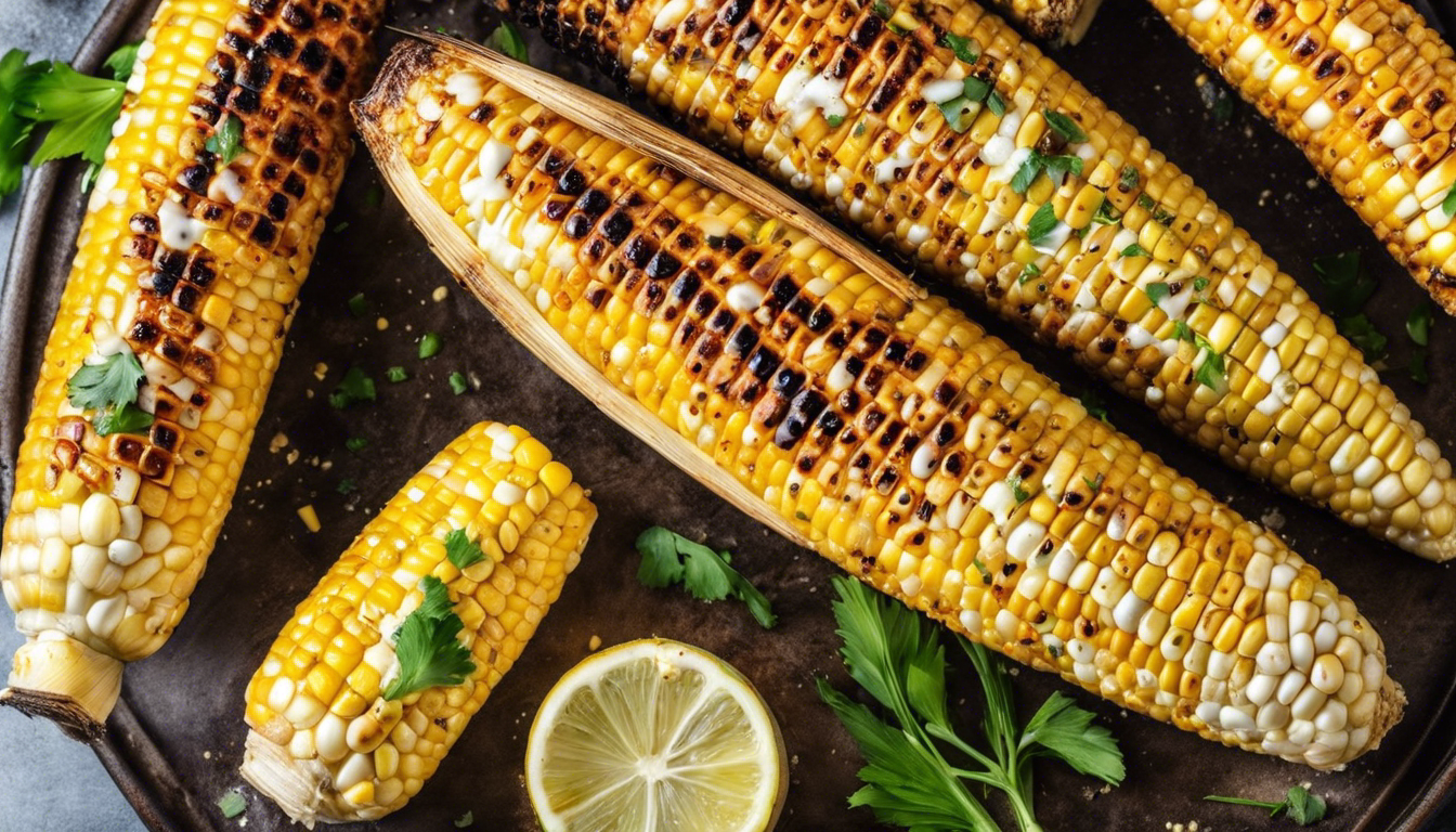 Cajun Butter Grilled Corn on the Cob