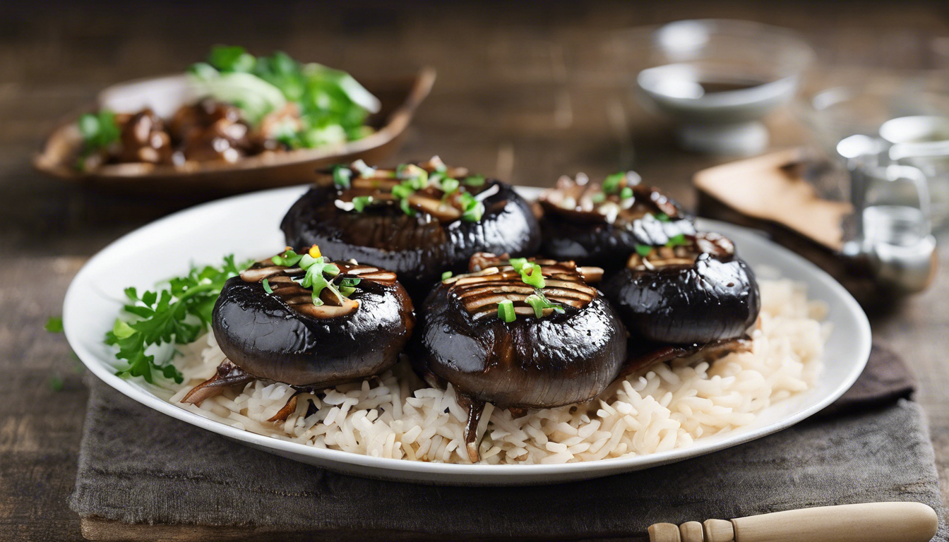 Korean BBQ Portobello Mushrooms