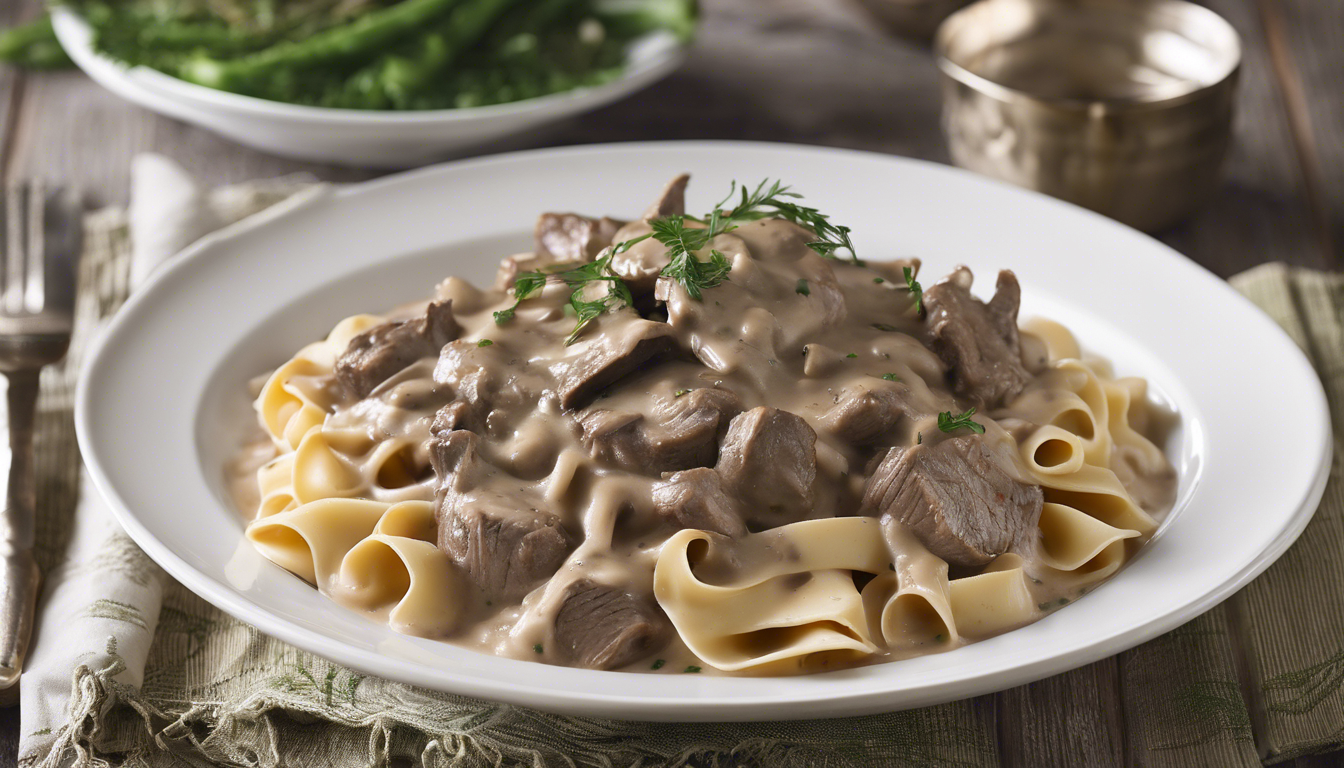 Beef Stroganoff