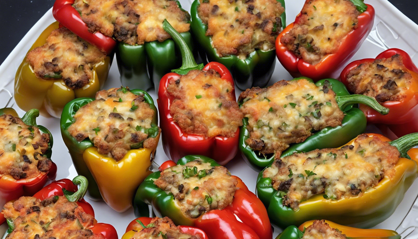 Air Fryer Stuffed Peppers