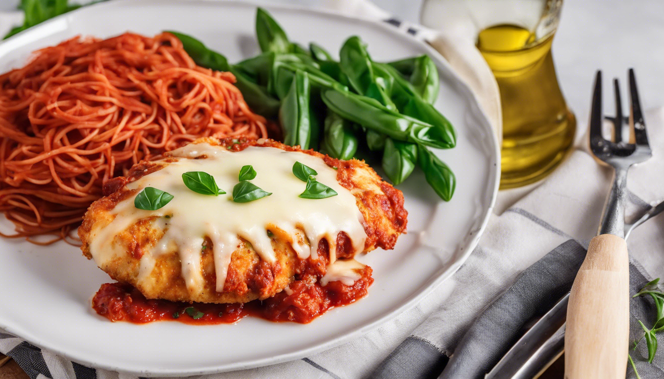 Air Fryer Chicken Parmesan