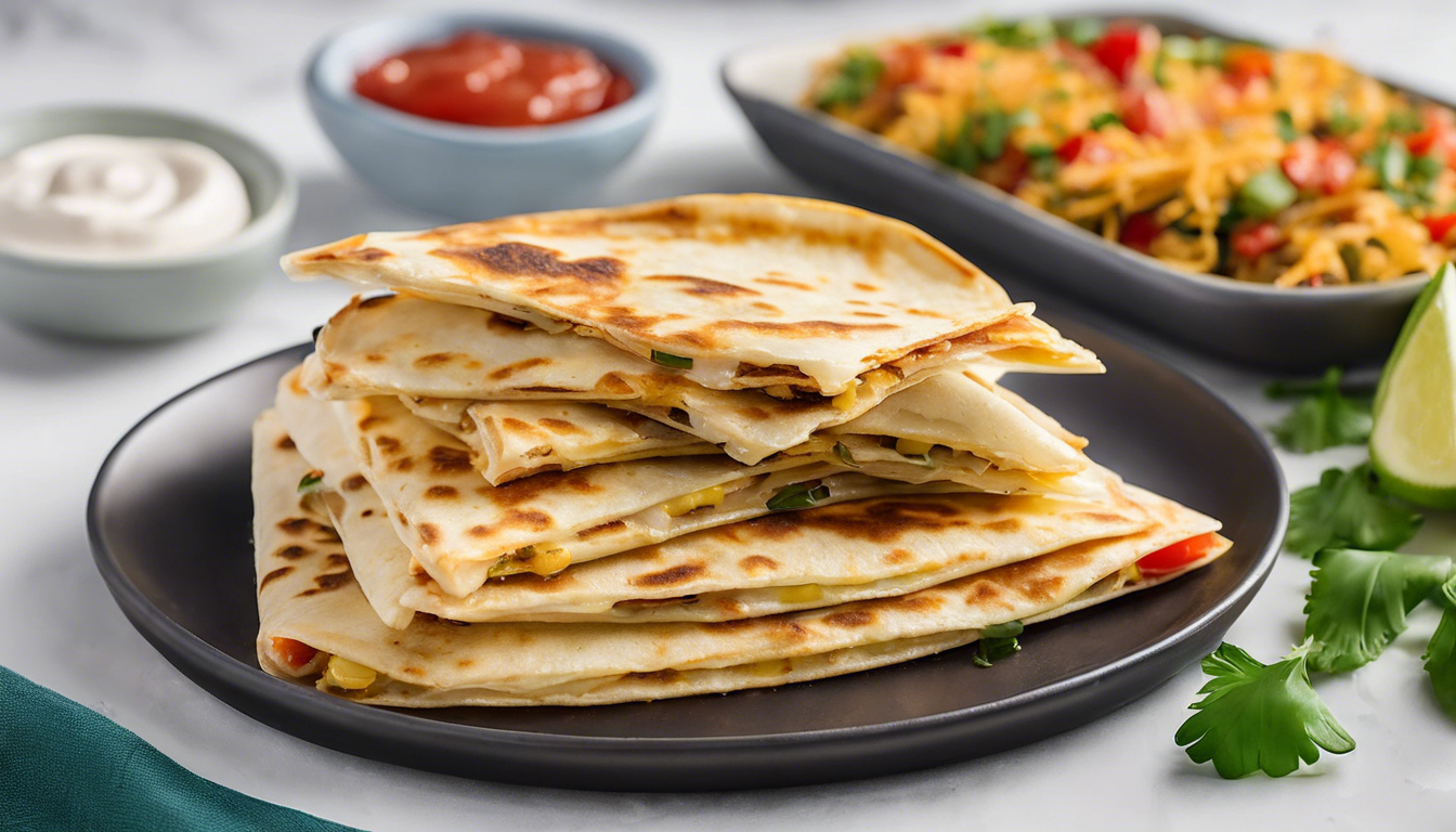 Air Fryer Quesadillas