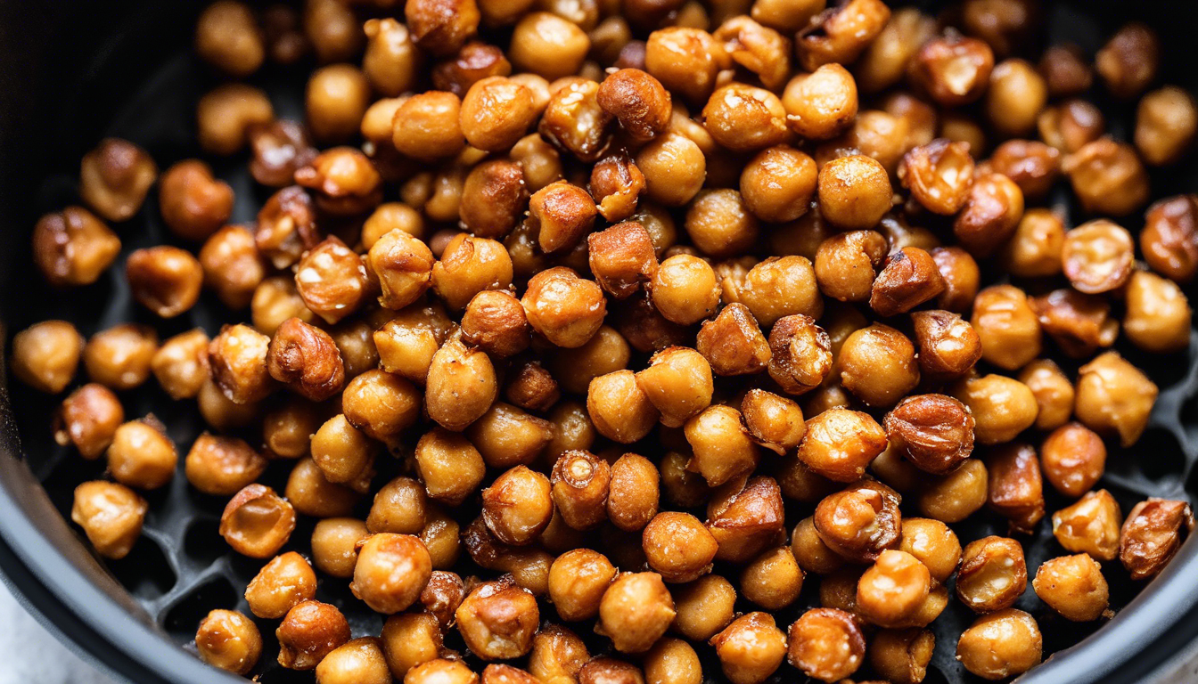 Air Fryer Roasted Chickpeas