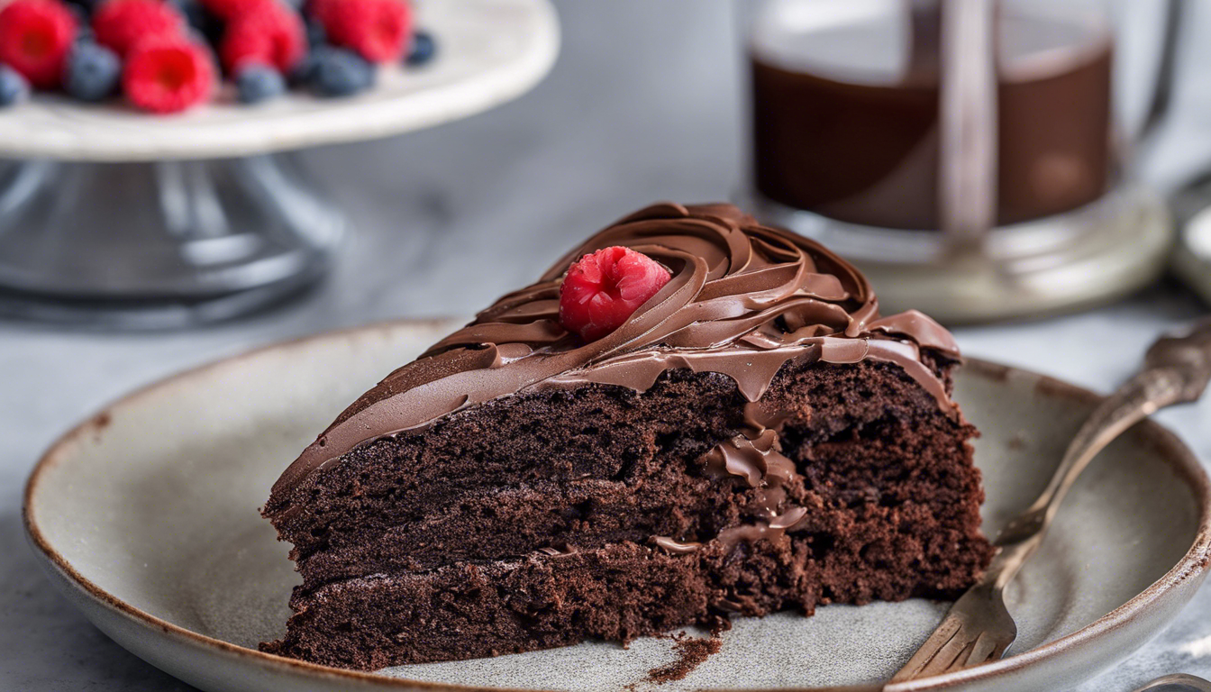 Air Fryer Chocolate Cake