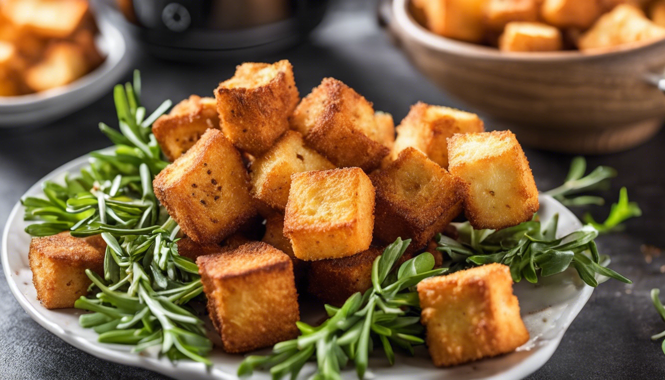 Air Fryer Croutons