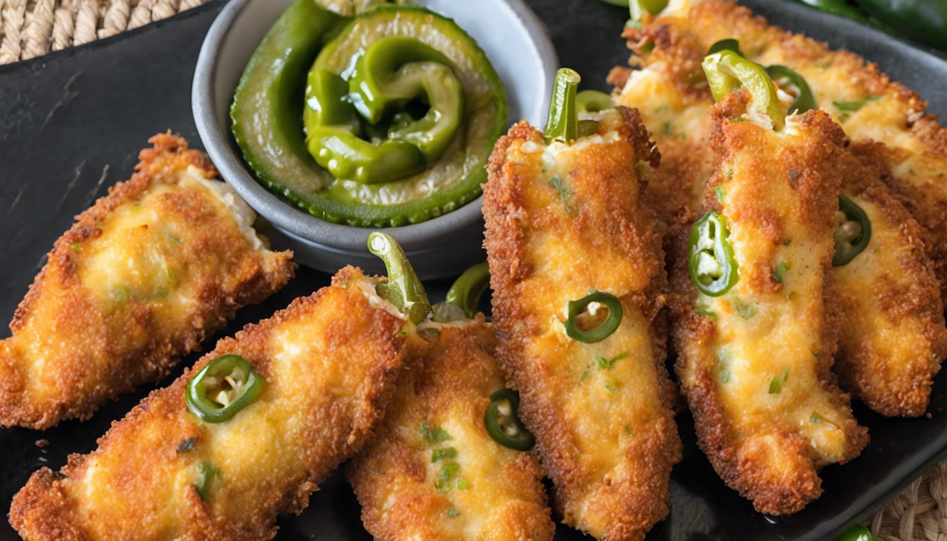 Air Fryer Jalapeno Poppers