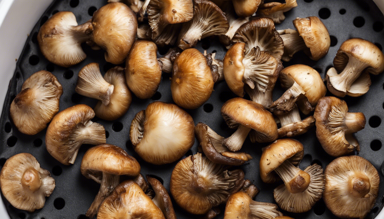 Air Fryer Mushrooms