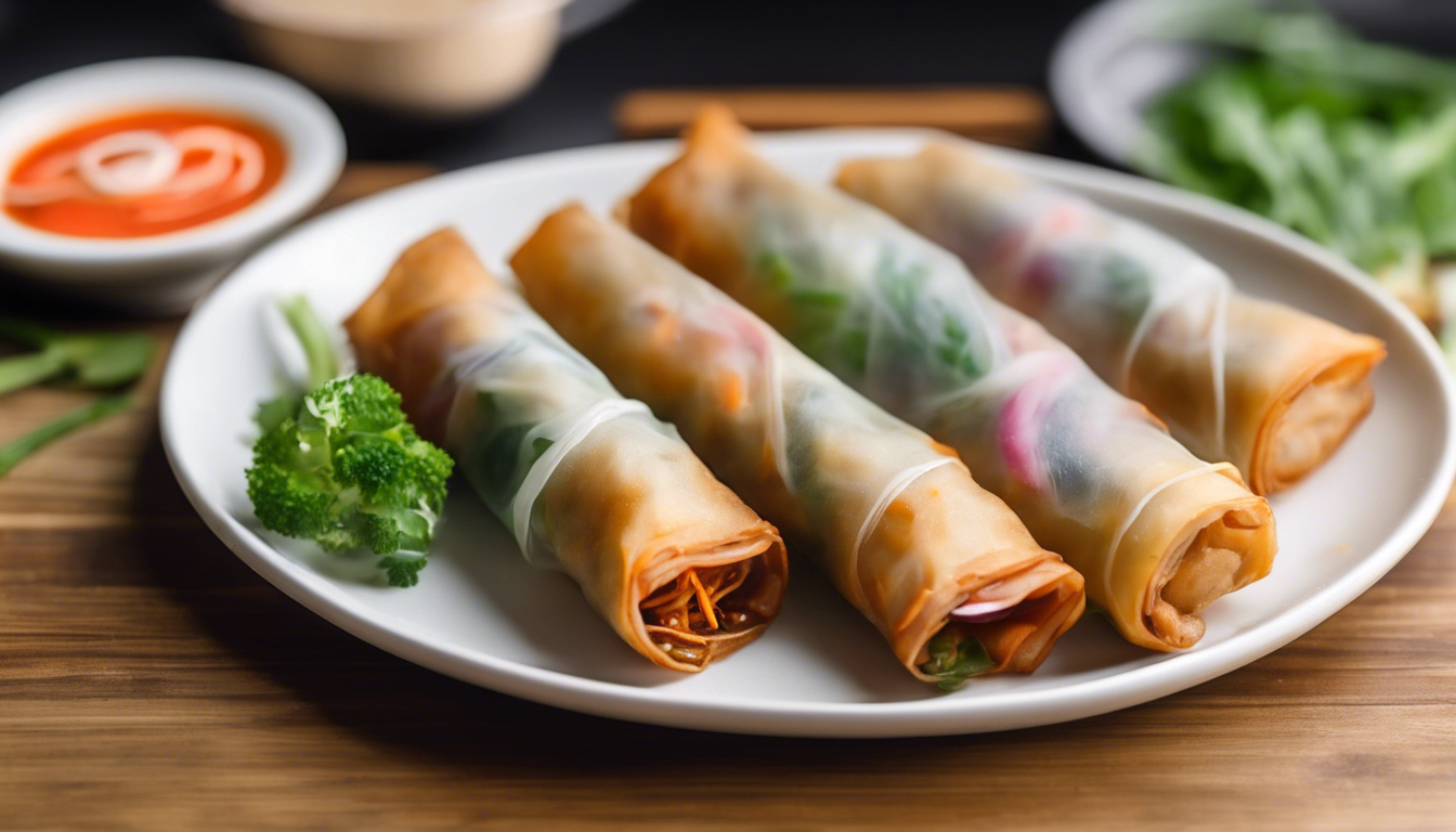 Air Fryer Spring Rolls