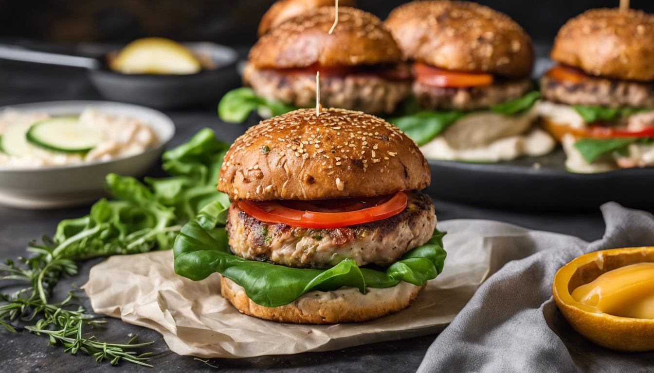 Air Fryer Turkey Burgers