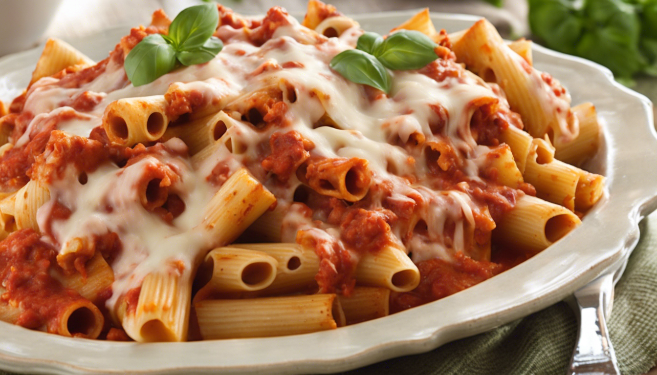 Baked Ziti Crock Pot Recipe