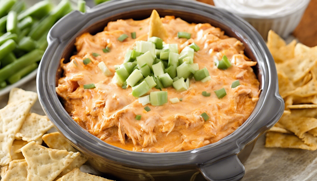 Buffalo Chicken Dip Crock Pot Recipe