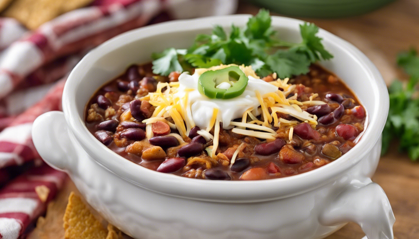 Turkey Chili Crock Pot Recipe