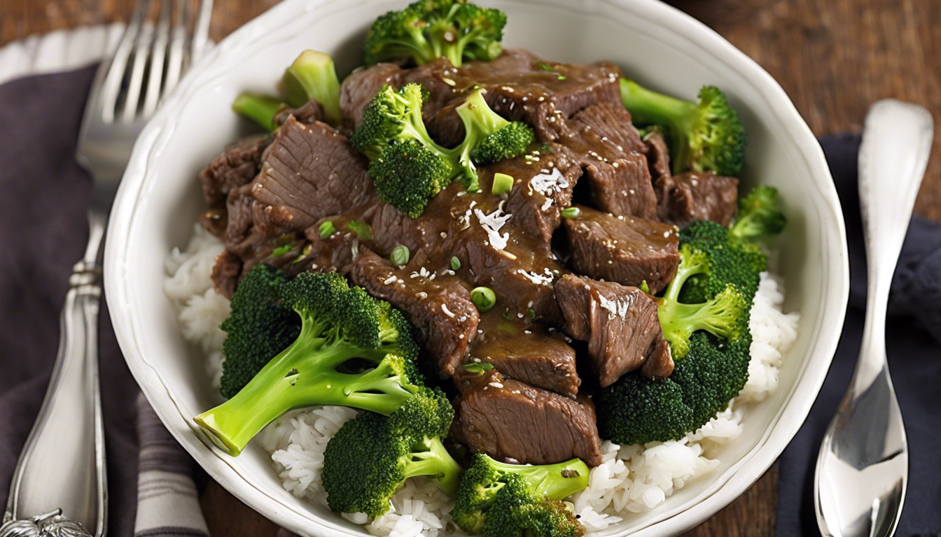 Beef and Broccoli Crock Pot Recipe