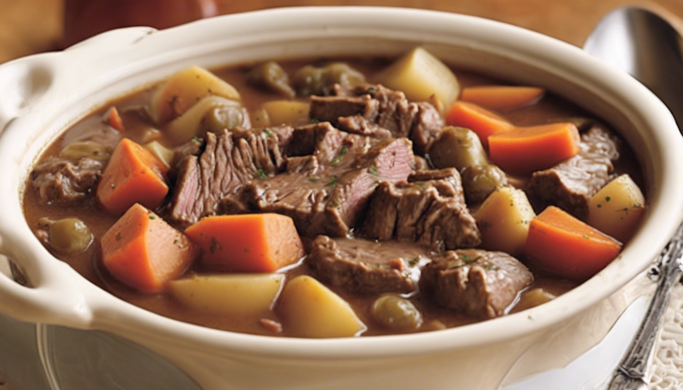 Beef Stew Crock Pot Recipe