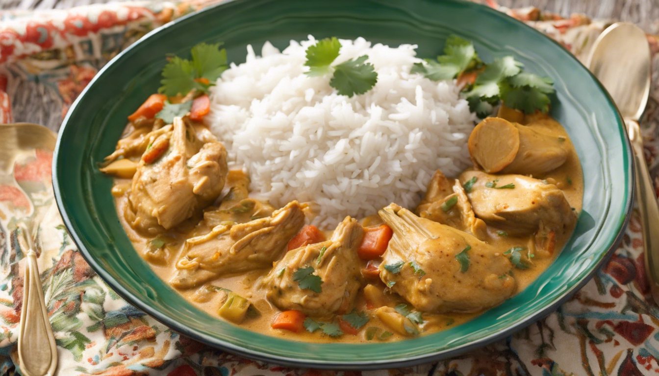 Coconut Curry Chicken Crock Pot Recipe