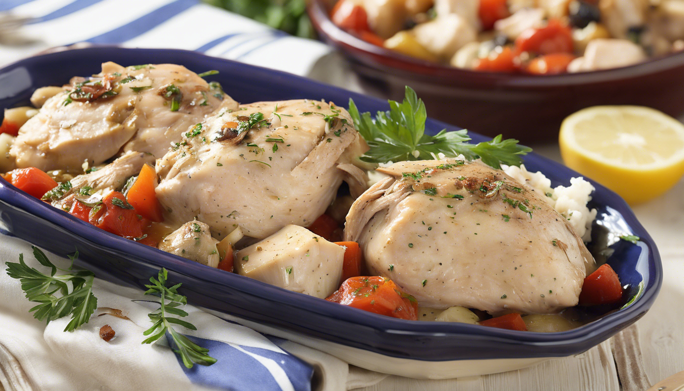 Greek Chicken Crock Pot Recipe