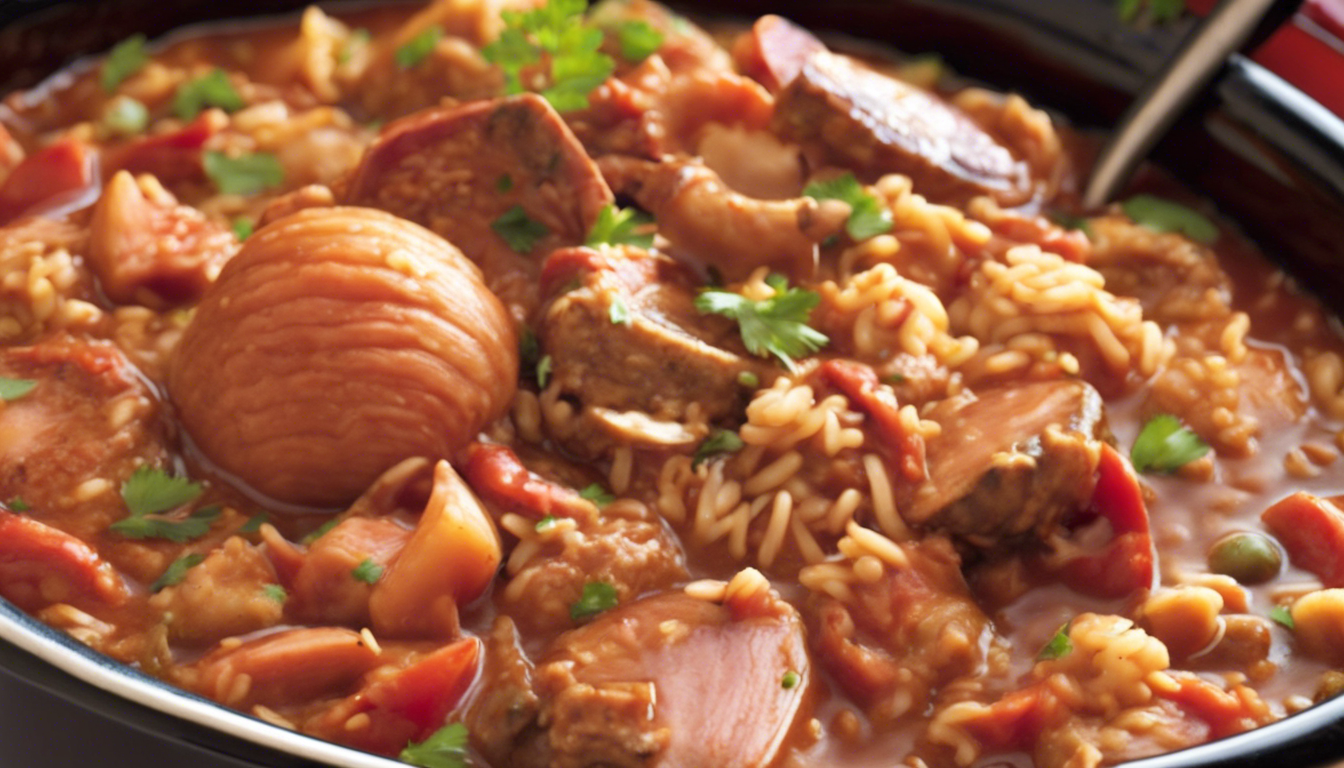 Jambalaya Crock Pot Recipe