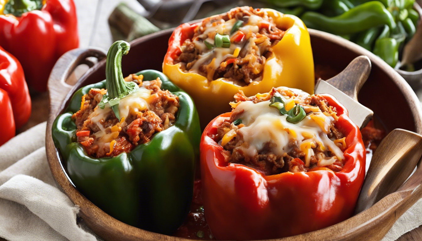 Stuffed Peppers Crock Pot Recipe