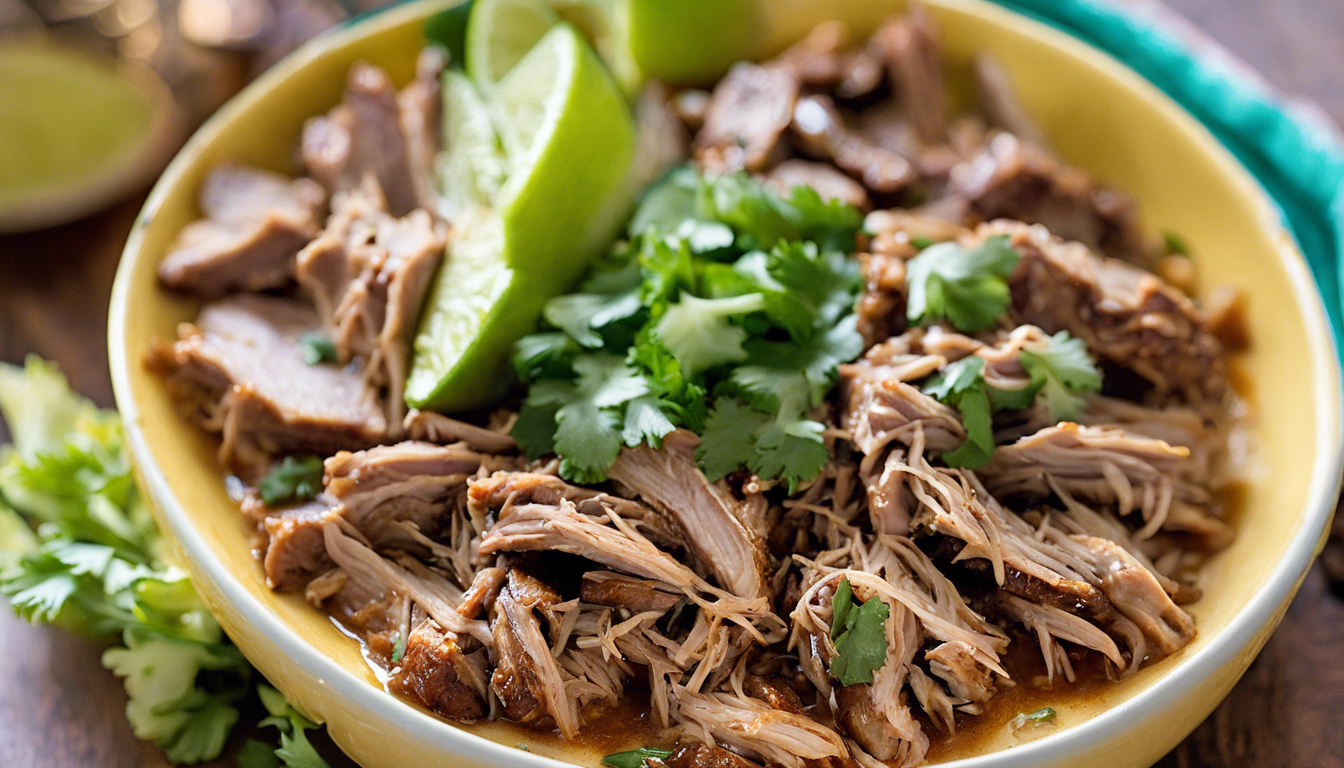 Pork Carnitas Crock Pot Recipe