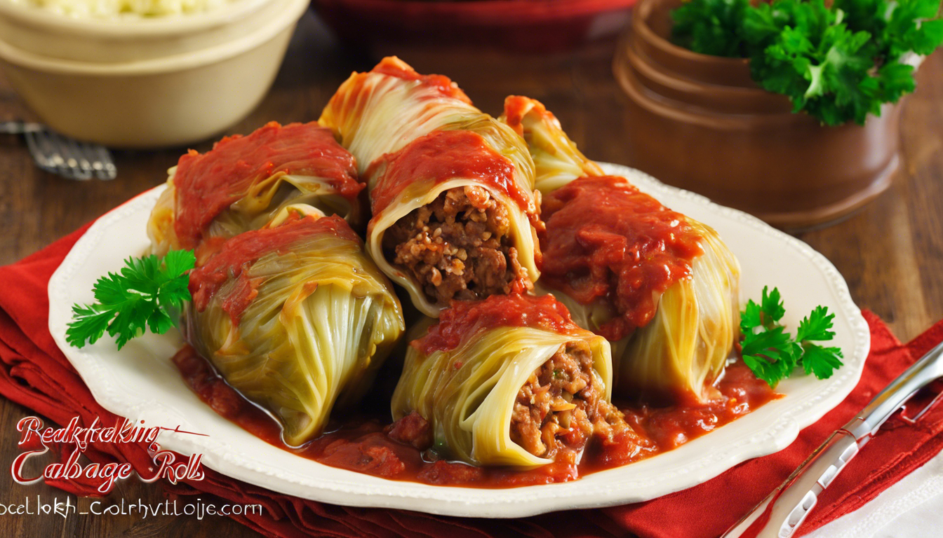 Stuffed Cabbage Rolls Crock Pot Recipe