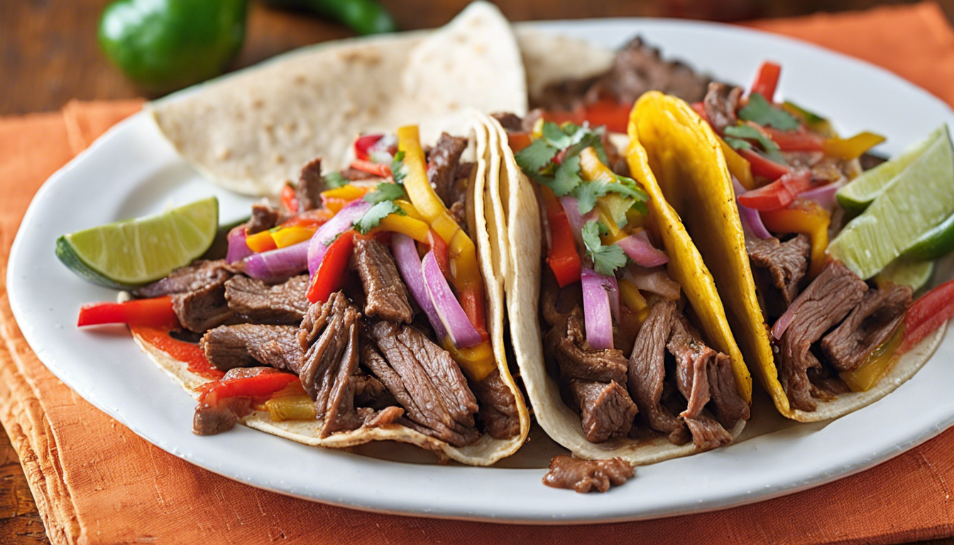 Beef Fajitas Crock Pot Recipe