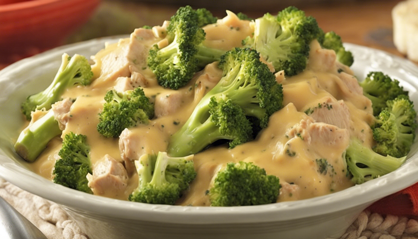 Cheesy Broccoli Chicken Crock Pot Recipe