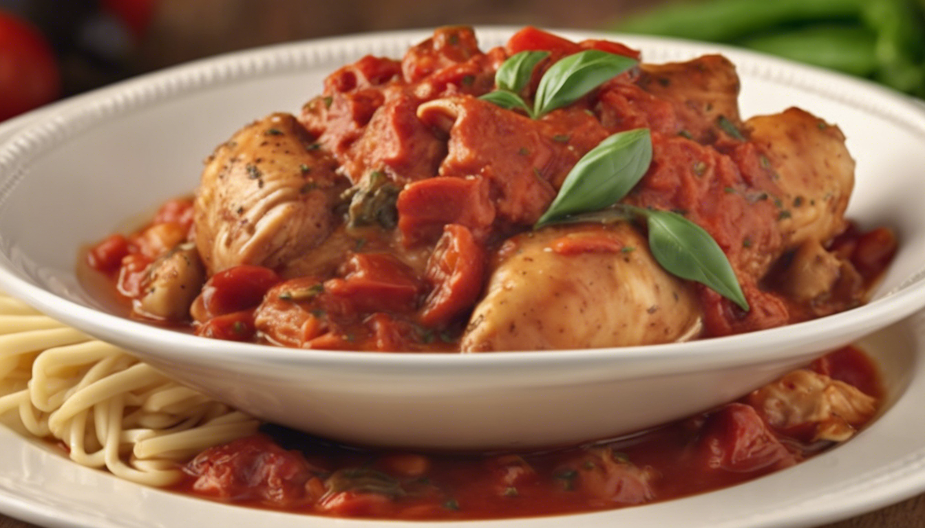 Chicken Cacciatore Crock Pot Recipe