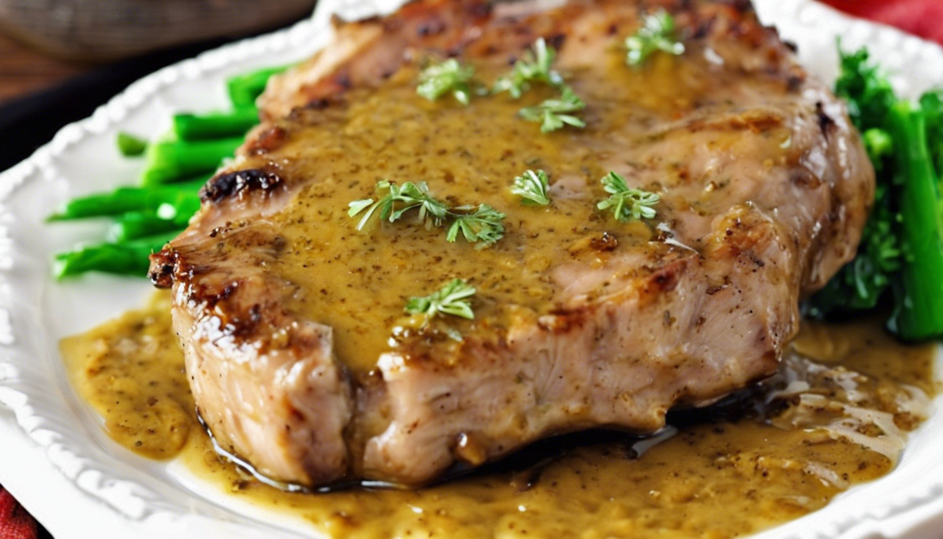 Honey Mustard Pork Chops Crock Pot Recipe