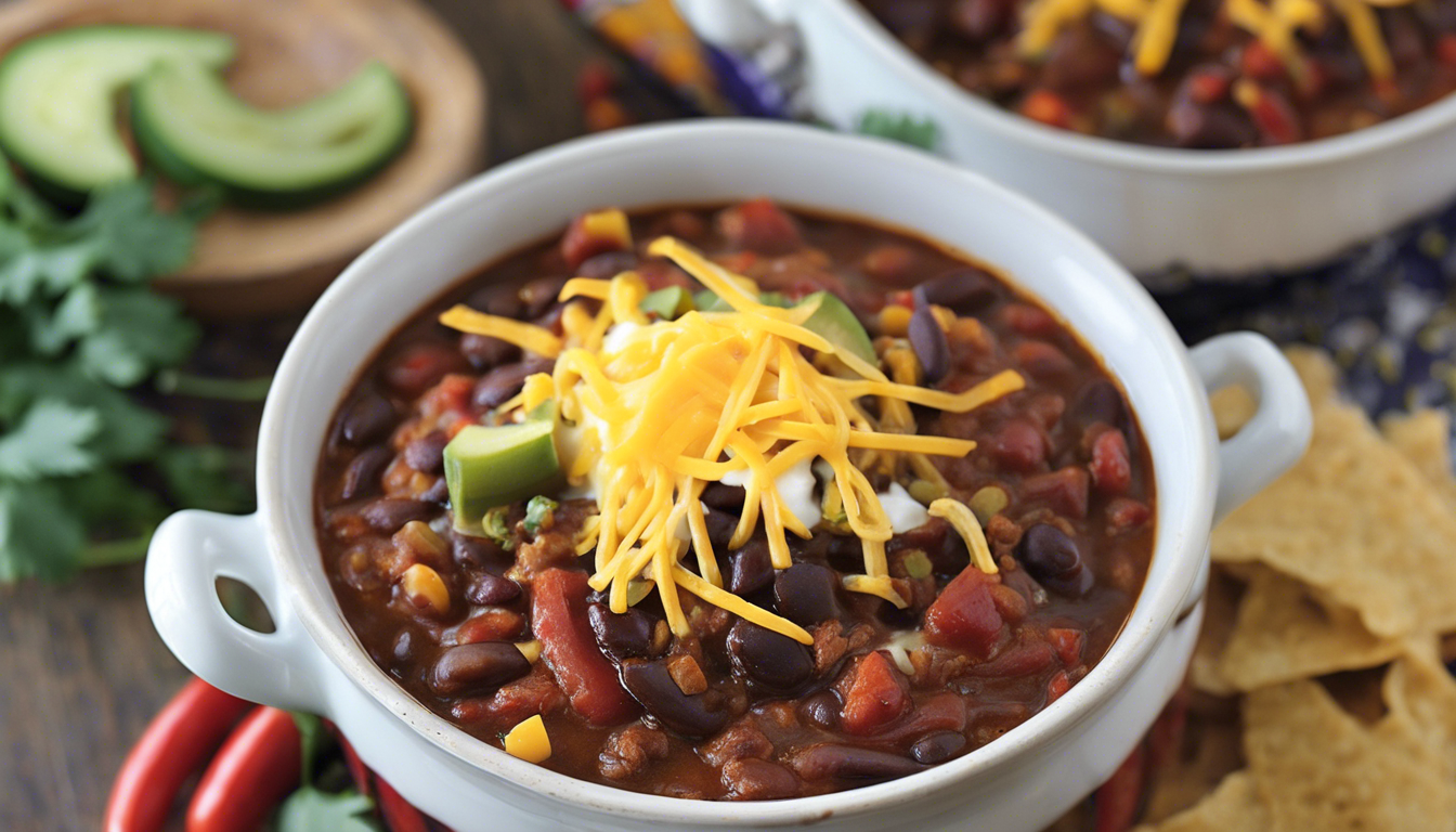 Vegetarian Chili Crock Pot Recipe