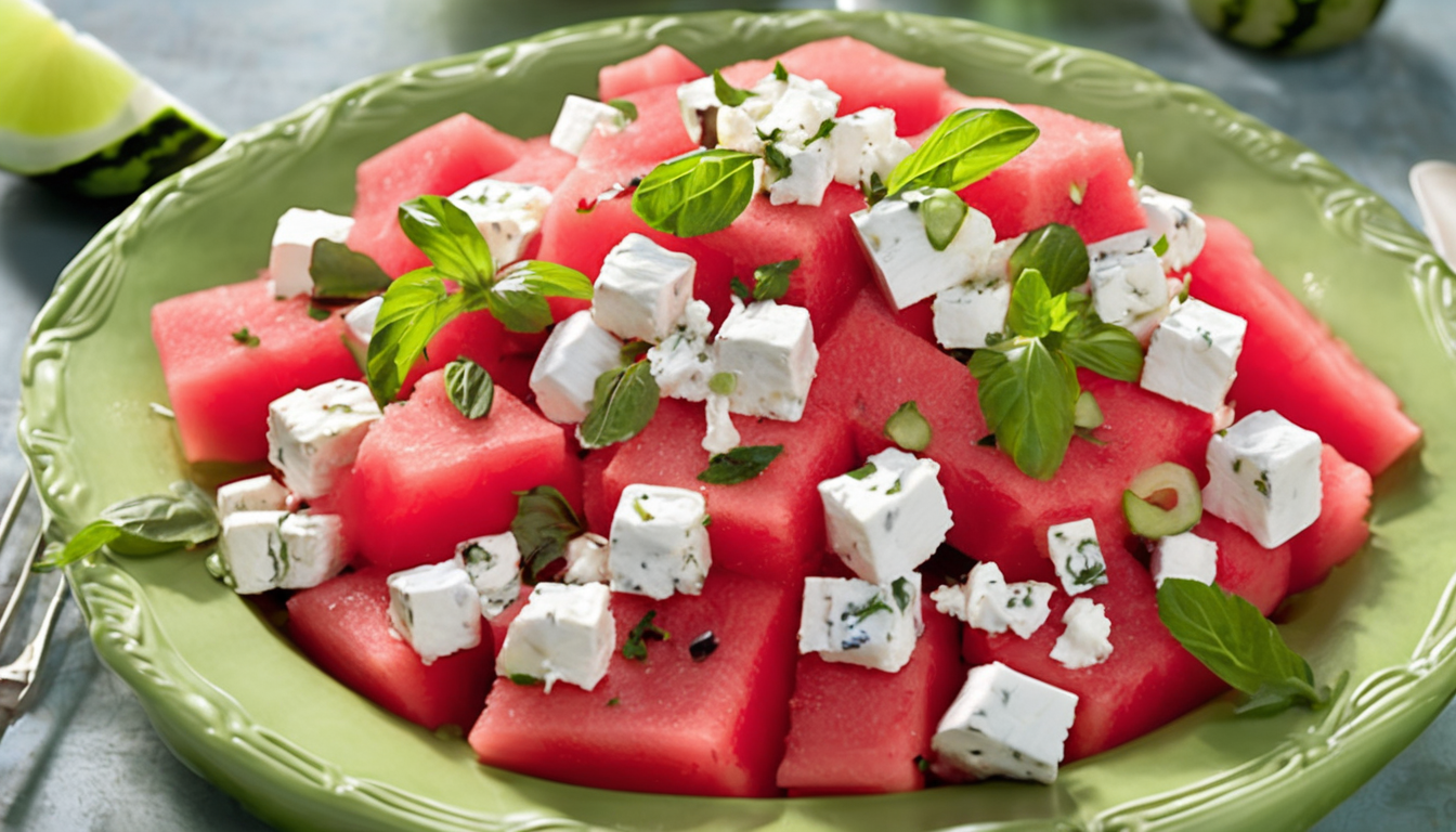 Watermelon Feta Salad
