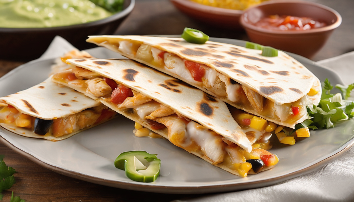 Chicken Quesadillas