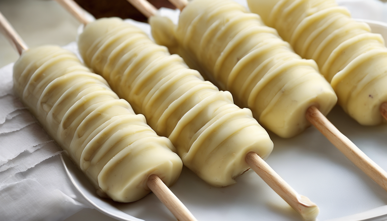 Frozen Banana Pops