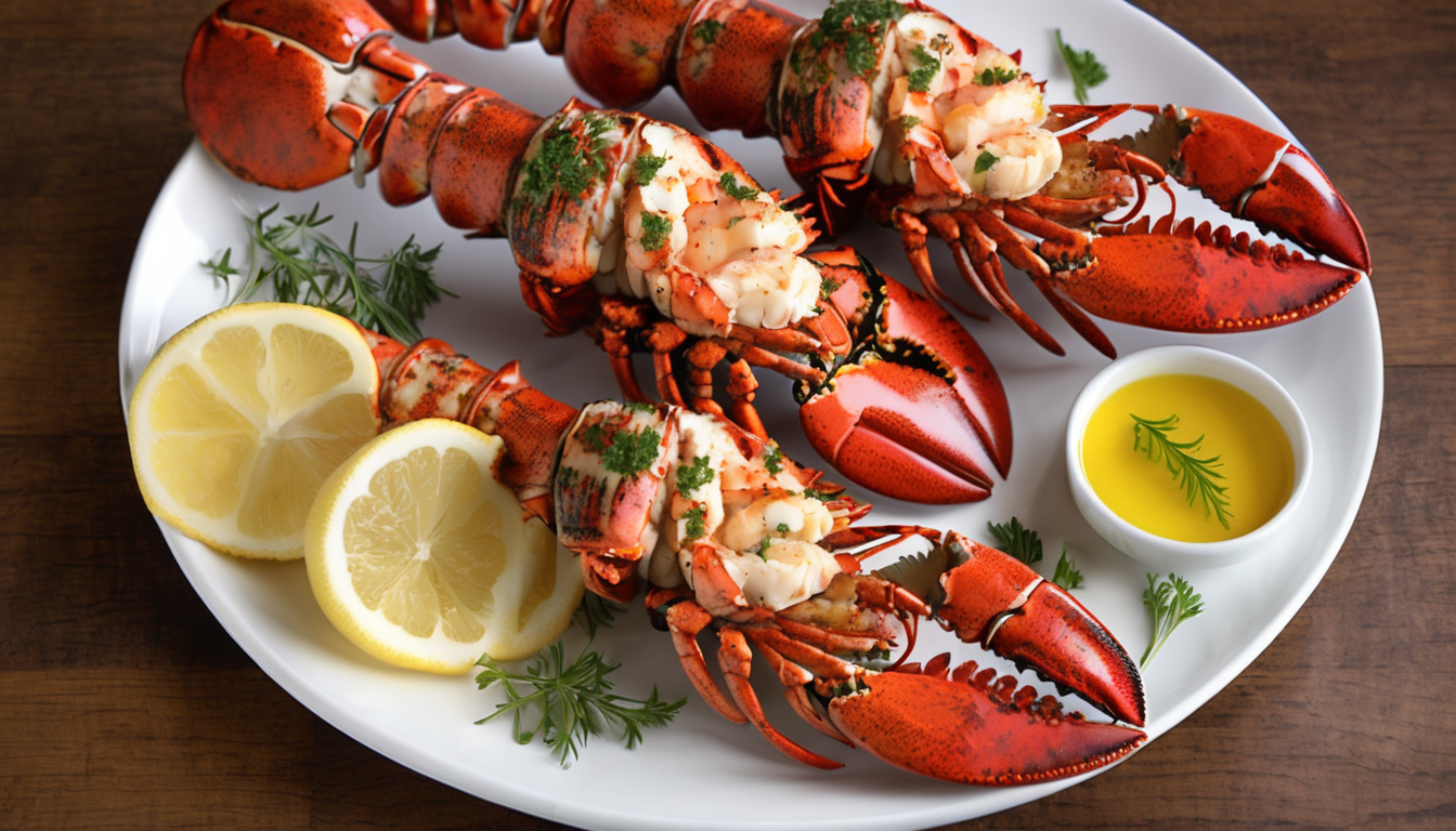 Grilled Lobster Tails