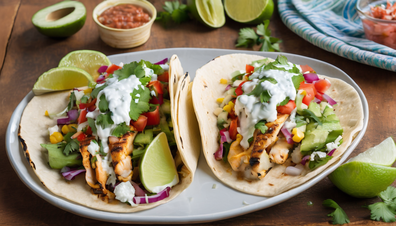 Grilled Fish Tacos