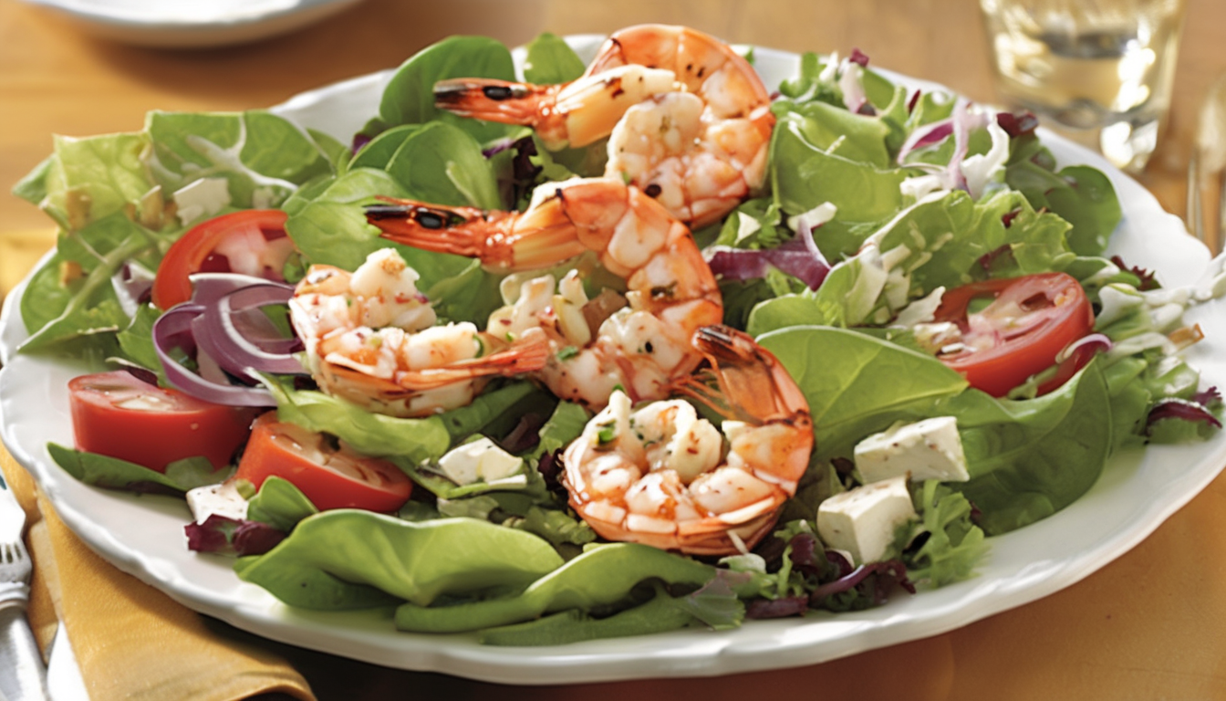 Grilled Shrimp Salad