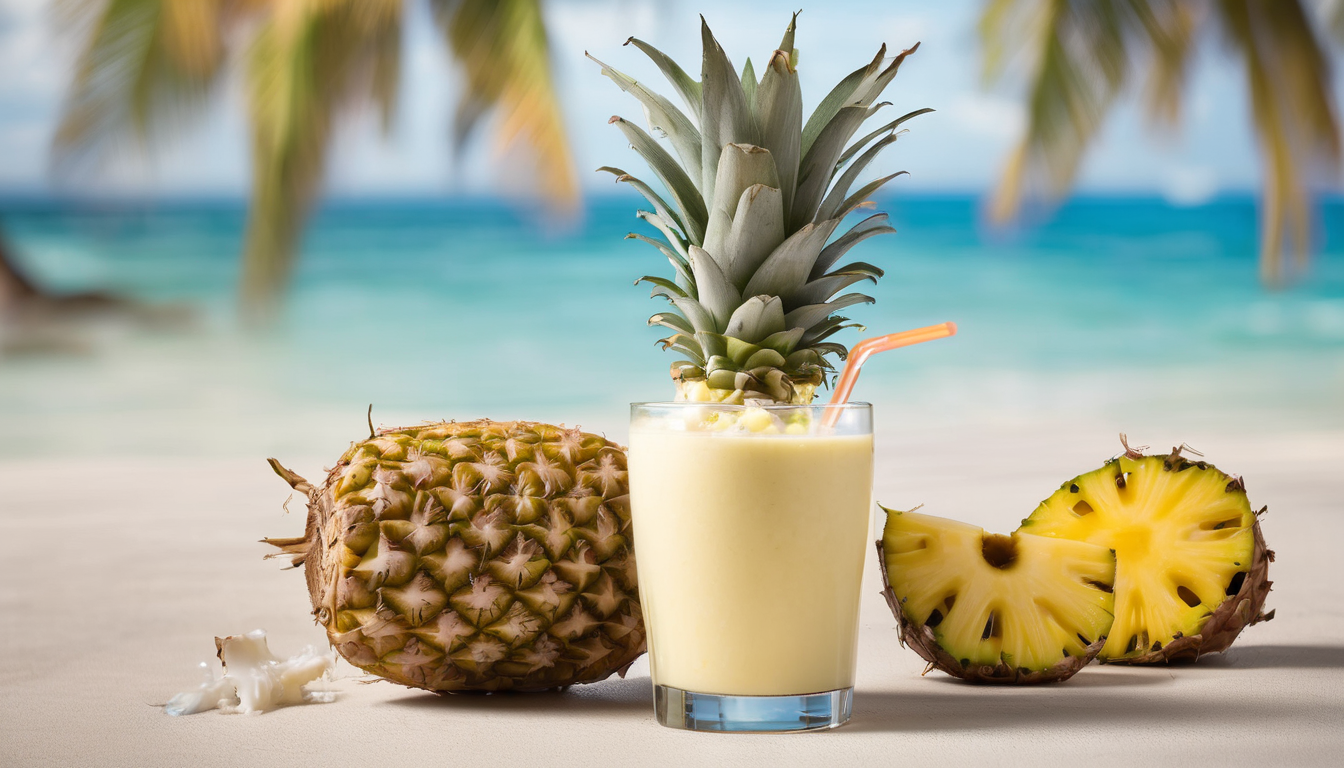 Pineapple Coconut Smoothie