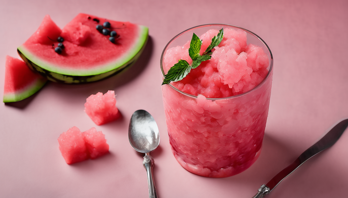 Watermelon Granita