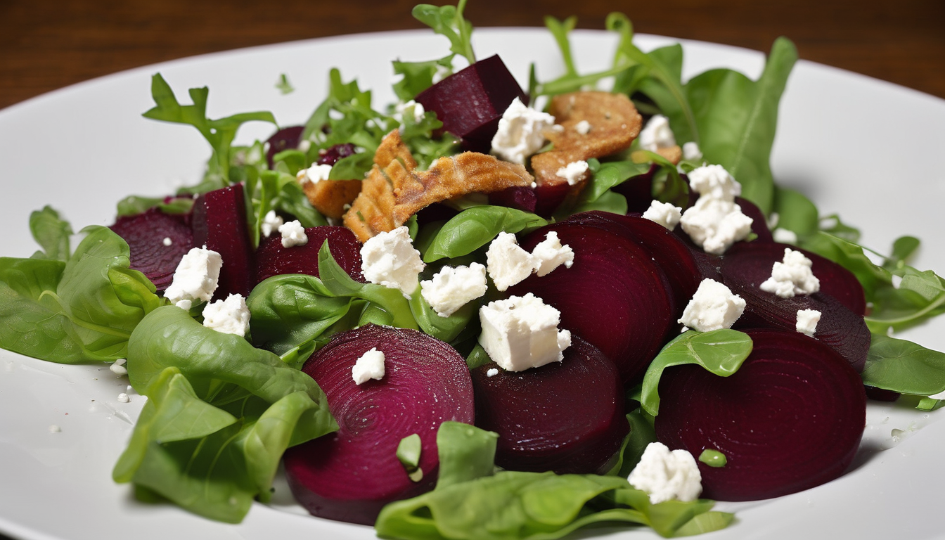 Beet and Goat Cheese Salad