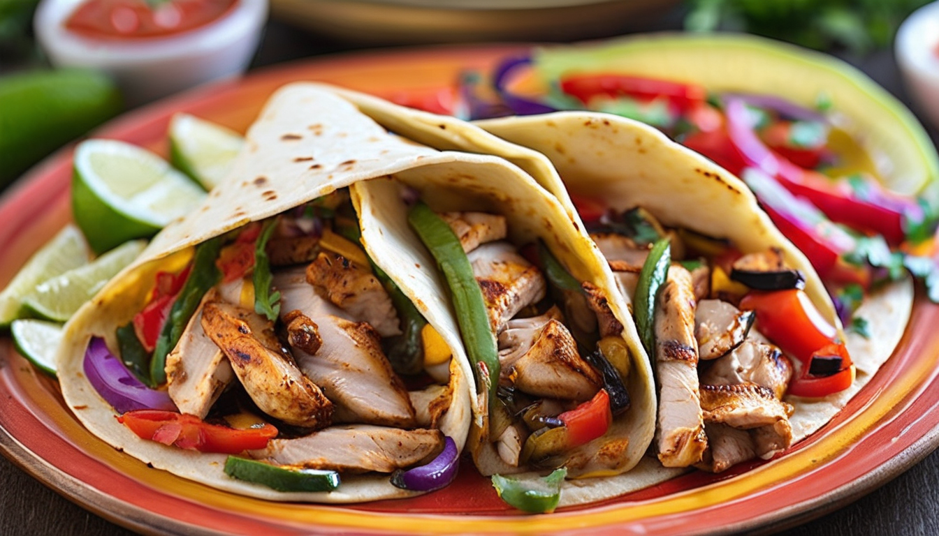 Grilled Chicken Fajitas