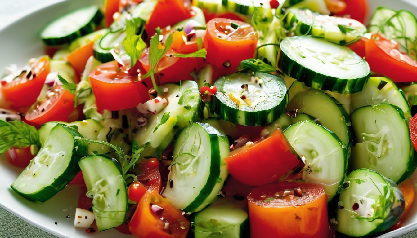Cucumber Tomato Salad
